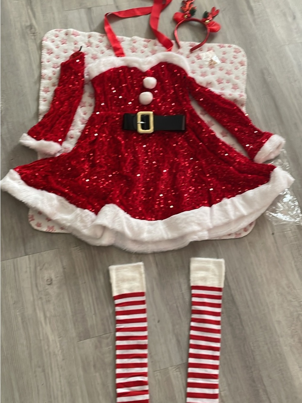 Sexy Miss Claus Costume